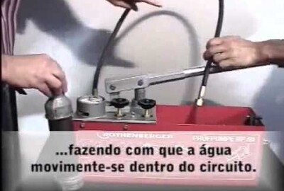 Locação de Bomba de Teste Hidrostático Manual Rothenberger