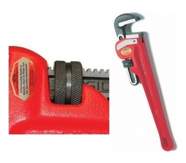 Chave Reta (Grifo) – Chave de Cano Americana – Chave de Tubo – Heavy-Duty - Ridgid